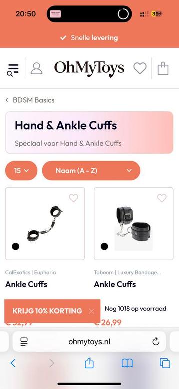 Speeltjes en lingerie - goedkoopste van NL beschikbaar voor biedingen