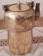 Antieke theepot van koper/brons, Antiek en Kunst, Antiek | Koper en Brons, Verzenden, Koper