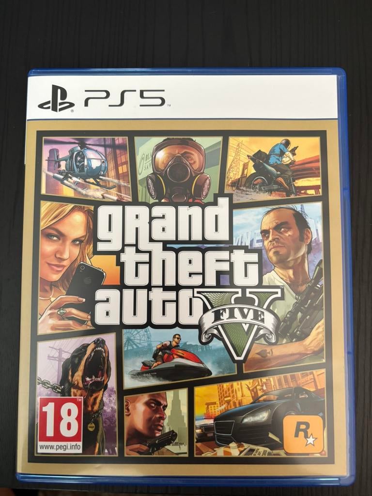 GTA 5 PS5, Spelcomputers en Games, Games | Sony PlayStation 5, Ophalen of Verzenden, Zo goed als nieuw