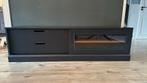 Woood James Zwart TV Meubel - 180cm, Huis en Inrichting, Kasten | Televisiemeubels, Ophalen, Gebruikt, 150 tot 200 cm, Minder dan 100 cm