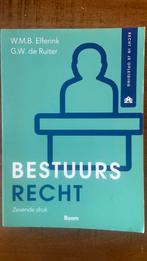 W.M.B. Elferink - Bestuursrecht, Ophalen of Verzenden, Zo goed als nieuw, W.M.B. Elferink; G.W. de Ruiter