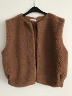 korte cognac kleurige bodywarmer, Kleding | Dames, Bodywarmers, Ophalen of Verzenden, Zo goed als nieuw, Maat 38/40 (M), Bruin