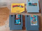 3 NES Spellen met handleiding, Gebruikt, 1 speler, Ophalen of Verzenden, Vanaf 3 jaar