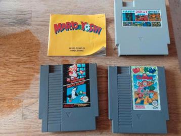 3 NES Spellen met handleiding  beschikbaar voor biedingen