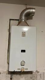 Werkende geiser, Doe-het-zelf en Verbouw, Geisers en Boilers, Aardgas, Terugslagbeveiliging (TTB), Zo goed als nieuw, Minder dan 20 liter