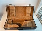 Vintage Saxofoon Koffer - Bruin, Ophalen of Verzenden, Gebruikt, Saxofoon