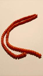 Oude Kaasjes Bloedkoralen, Verzenden, Overige materialen, Ketting, Met edelsteen