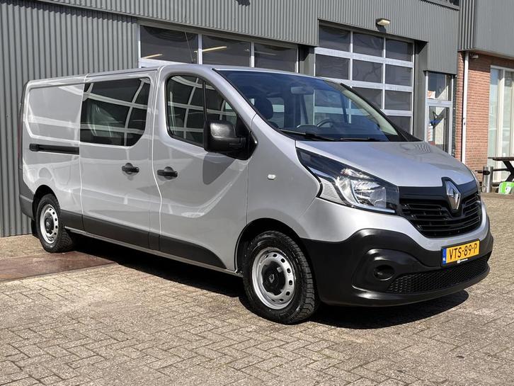 Renault Trafic 1.6 dCi T29 L2H1 DC Marge Btw /Bpm vrij Airco, Auto's, Bestelauto's, Bedrijf, Te koop, ABS, Airbags, Airconditioning