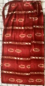 Rode Batik Wikkelrok maat S, Ophalen, Zo goed als nieuw, Rood