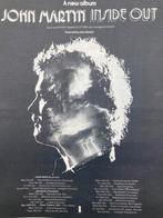 Paginagrote A3 advertentie JOHN MARTYN Inside Out tour, Cd's en Dvd's, Ophalen of Verzenden