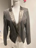 ZGAN grijs-groene Drykorn blazer mt 3 (=38/M), Maat 38/40 (M), Ophalen of Verzenden, Zo goed als nieuw, Jasje