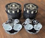 2 Gift sets PPD cameo black/white espresso kop en schotels, Huis en Inrichting, Keuken | Servies, Ophalen of Verzenden, Nieuw