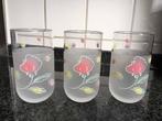 Vintage Waterglas Sapglas Frisdrankglas - set van 3, Verzamelen, Glas en Borrelglaasjes, Ophalen of Verzenden, Zo goed als nieuw