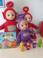 7 Teletubbies + 1 cd, Kinderen en Baby's, Speelgoed | Knuffels en Pluche, Ophalen of Verzenden, Zo goed als nieuw, Overige typen
