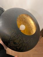 Vier lampen: Industrieel en Mediterraans - Goede kwaliteit!, Gebruikt, 25 tot 50 cm, Ophalen of Verzenden, Grijs