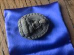 Boeddha klei tablet pelgrims, Ophalen of Verzenden