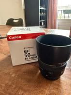 Canon 50mm f/1.4 USM, Ophalen of Verzenden, Gebruikt, Standaardlens, Zoom