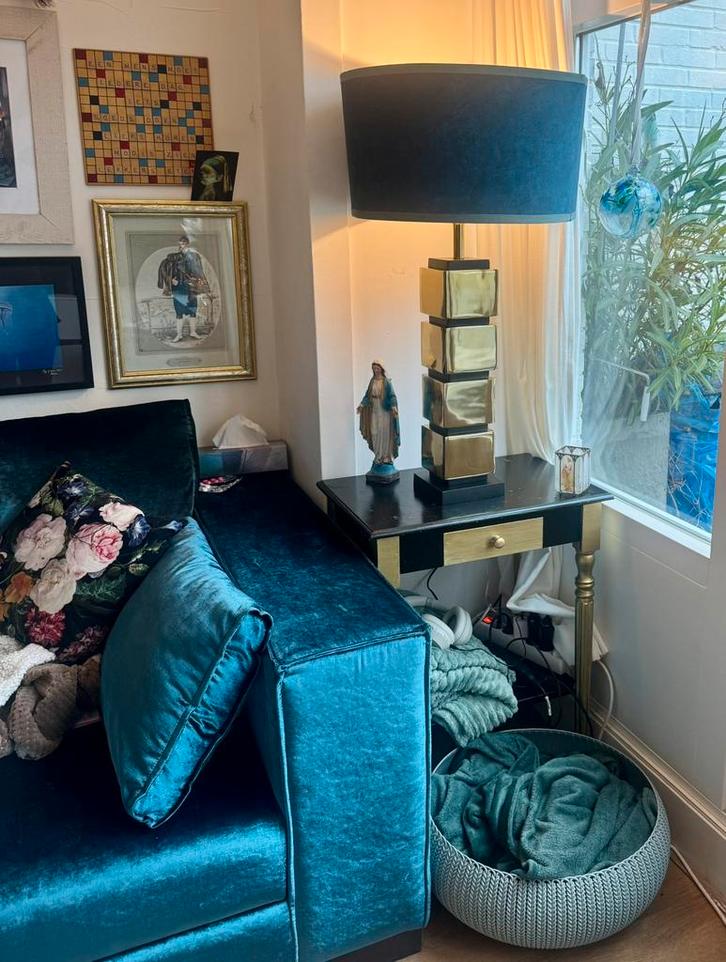 2 lampen Richmond Interiors/kappen Van Roon Living, Huis en Inrichting, Lampen | Tafellampen, Zo goed als nieuw, Minder dan 50 cm