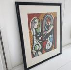 Schilderij replica Picasso "meisje voor de spiegel" + lijst, Ophalen