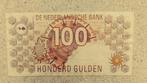 Bankbiljet 100 gulden 1992 Steenuil, cat. PL105.d / 124-2b, Postzegels en Munten, Bankbiljetten | Nederland, Verzenden, 100 gulden