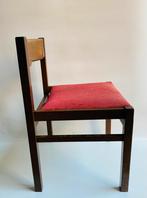 Wenge houten ‘t Spectrum stoelen (4) jaren 70, Huis en Inrichting, Stoelen, Ophalen, Hout, Gebruikt, 't Spectrum