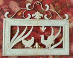 Leuk metalen decoratierek met kippen, Ophalen, Zo goed als nieuw