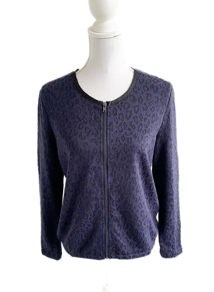 Mooi vestje van Gerry Weber 40, Kleding | Dames, Truien en Vesten, Zo goed als nieuw, Maat 38/40 (M), Blauw, Ophalen of Verzenden