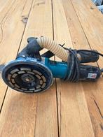 Makita beton slijper met carrat stofafzuiging., Doe-het-zelf en Verbouw, Gereedschap | Slijpmachines, Ophalen, Zo goed als nieuw