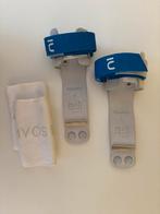 Turnleertjes / brugleertjes, Sport en Fitness, Turnen, Materiaal, Wit, Ophalen of Verzenden, Zo goed als nieuw