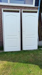 2 Gebruikte binnen deuren, Doe-het-zelf en Verbouw, Deuren en Horren, Ophalen, Gebruikt, 80 tot 100 cm, Binnendeur