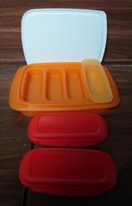 Tupperware Snackparty Mueslimaker Reepmaker Oranje/Wit NIEUW, Ophalen of Verzenden, Nieuw, Wit, Overige typen