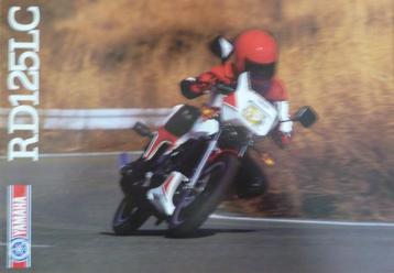 Folder YAMAHA RD 125 LC 1985 beschikbaar voor biedingen