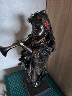 Bergs vrouwke met trompet krabbegat, Ophalen