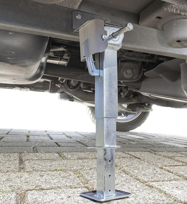 Uitdraaisteunen set 2 stuks achterzijde Camper 290-460mm, Caravans en Kamperen, Camper-accessoires, Nieuw, Ophalen of Verzenden