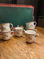 Villeroy & Boch kerstservies bekers, Huis en Inrichting, Keuken | Servies, Ophalen, Zo goed als nieuw, Overige stijlen, Kop(pen) en/of Schotel(s)