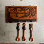 Sale 3 houten lepeltjes samen €5 *tres belle*, Verzenden