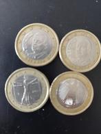 4 x1 euro munt, Verzenden, Italië, 2 euro, Losse munt