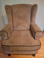 Fauteuil van ribstof, Huis en Inrichting, Fauteuils, Ophalen, Zo goed als nieuw, Stof, Klassiek