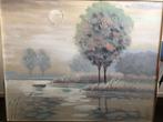 groot schilderij van Lee Reynolds, Antiek en Kunst, Ophalen