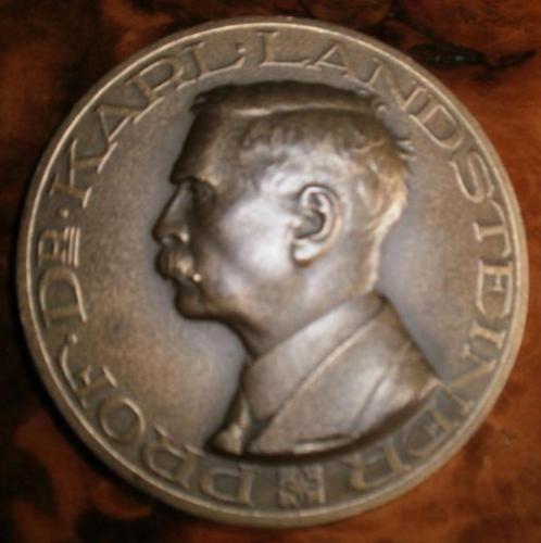 Het nederlandsche roode kruis, bloedtransfusiedienst, Postzegels en Munten, Penningen en Medailles, Brons, Nederland, Ophalen of Verzenden