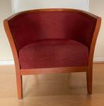 Vintage dames fauteuiltje, Huis en Inrichting, Fauteuils, Minder dan 75 cm, Minder dan 50 cm, Hout, Ophalen