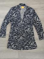 dames blazer lang (51), Maat 38/40 (M), Blauw, Ophalen of Verzenden, Zo goed als nieuw