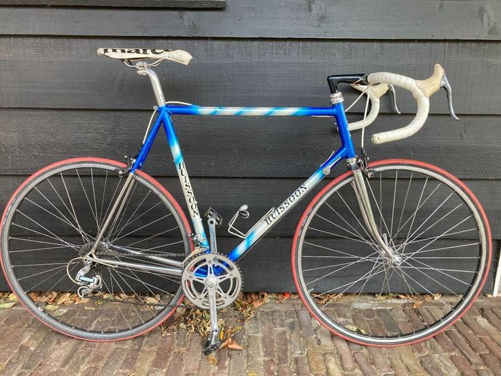 Huissoon stalen racefiets, Fietsen en Brommers, Fietsen | Racefietsen, Gebruikt, Heren, Overige merken, 10 tot 15 versnellingen