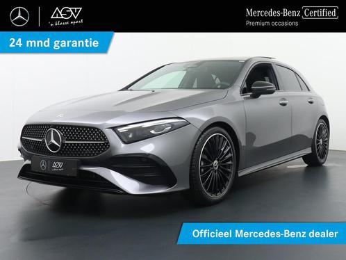 Mercedes-Benz A-klasse 180 Star Edition AMG Line | Panorama, Auto's, Mercedes-Benz, Bedrijf, Te koop, A-Klasse, 360° camera, ABS