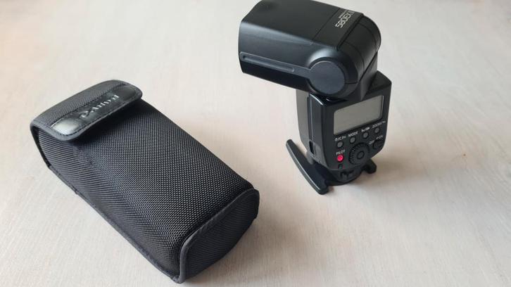 Canon SpeedLite 580EX II flitser met tasje, Audio, Tv en Foto, Fotografie | Flitsers, Zo goed als nieuw, Canon, Kantelbaar, Ophalen of Verzenden