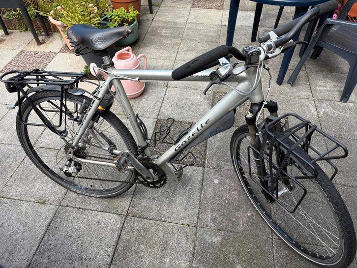 Gazelle Herenfiets - Opknapper, Fietsen en Brommers, Fietsen | Heren | Herenfietsen, Gebruikt, Gazelle, 57 tot 61 cm, Versnellingen