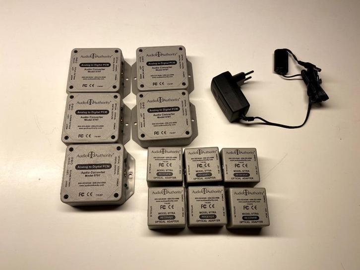Audio Authority  Digital Audio (PCM) Converters 979T & 977RA, Audio, Tv en Foto, Professionele Audio-, Tv- en Video-apparatuur