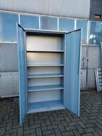 Stalen opbergkast, Huis en Inrichting, Kasten | Roldeurkasten en Archiefkasten, Ophalen, Gebruikt, Meerdere deuren, 50 tot 100 cm