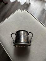 Antieke Elkington Zilverplated Suikerpot, Antiek en Kunst, Antiek | Goud en Zilver, Ophalen of Verzenden, Zilver