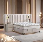 boxspring stella 160x200 180x200 matras opberg bed baza, Ophalen of Verzenden, 180 cm, 200 cm, Nieuw